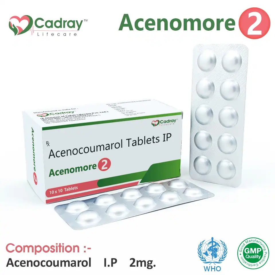 Acenocoumarol (2mg) Tablet in PCD Pharma Franchise at Best Price